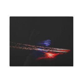 Impresión En Metal Fuegos artificiales de 0954