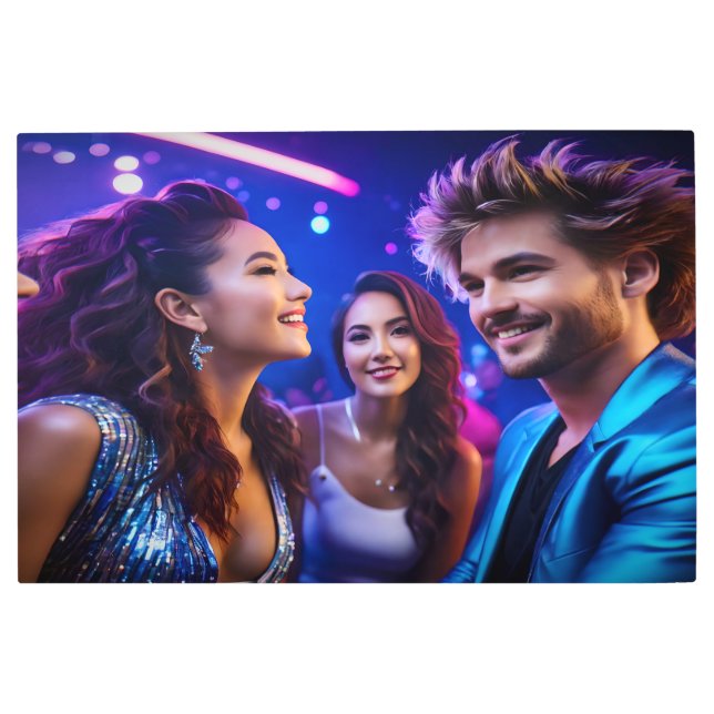 Impresión En Metal Fundición en 1 (Anverso)