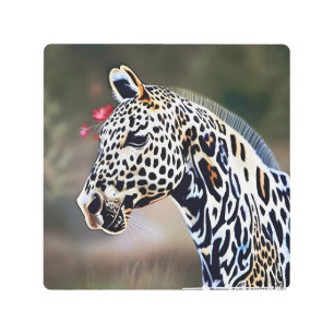 Impresión En Metal Funky Leopardo Appaloosa