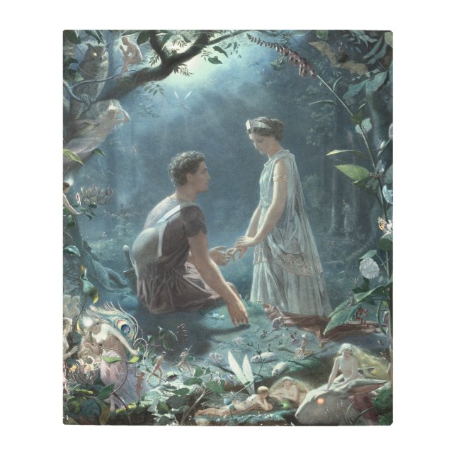 Impresión En Metal Furries: El sueño de Shakespeare de una noche de v (Anverso)