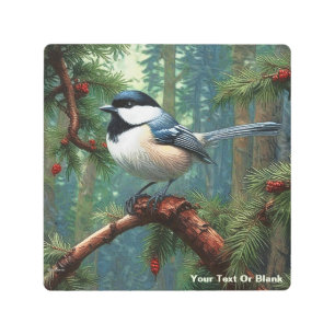 Impresión En Metal Galleta de pollo de punta negra