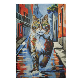 Impresión En Metal gato, kotofey, calle, ciudad, animal