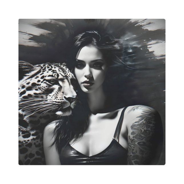 Impresión En Metal Gatos 11 (Anverso)