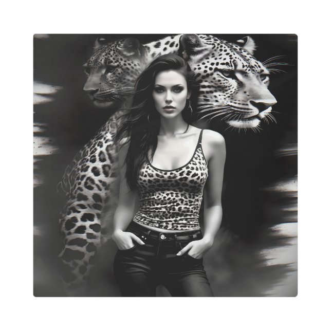 Impresión En Metal Gatos 13 (Anverso)