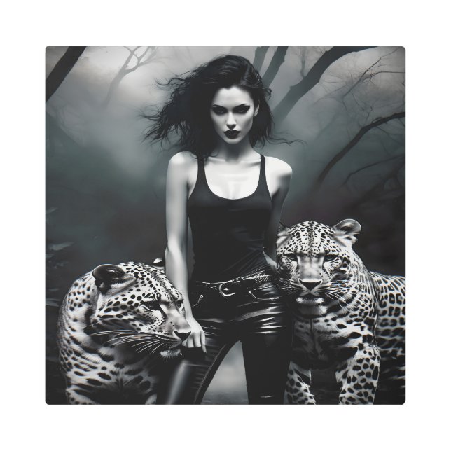 Impresión En Metal Gatos 15 (Anverso)