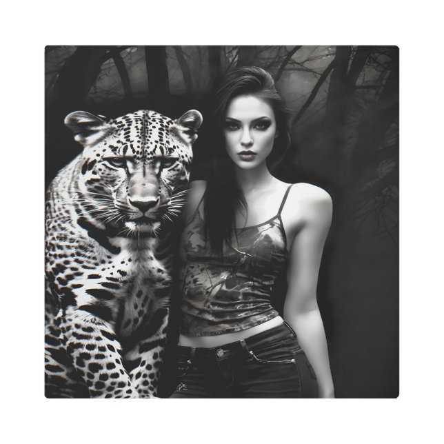 Impresión En Metal Gatos 24 (Anverso)