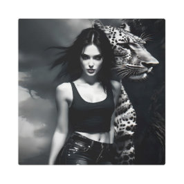 Impresión En Metal Gatos 7