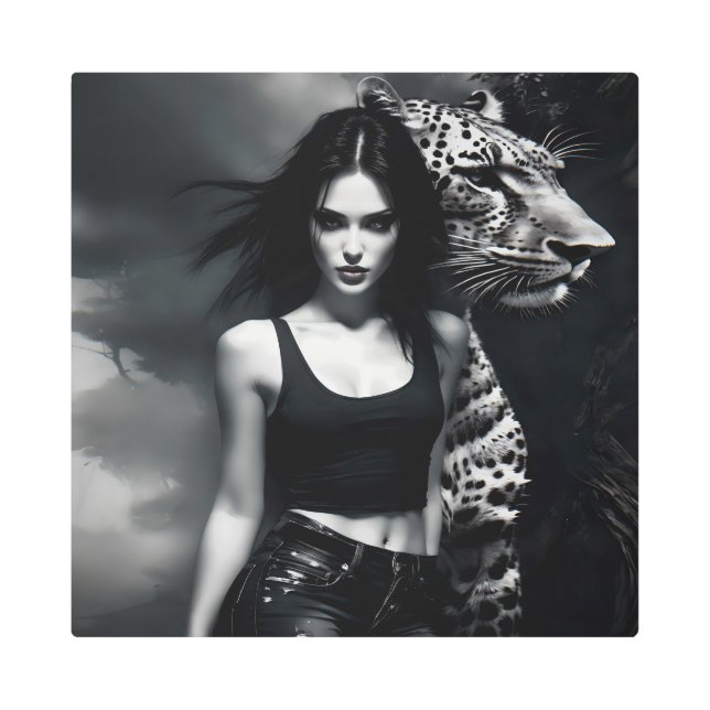 Impresión En Metal Gatos 7 (Anverso)