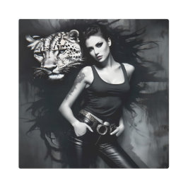 Impresión En Metal Gatos 9