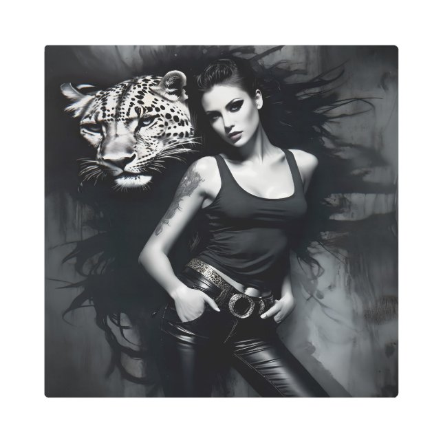 Impresión En Metal Gatos 9 (Anverso)