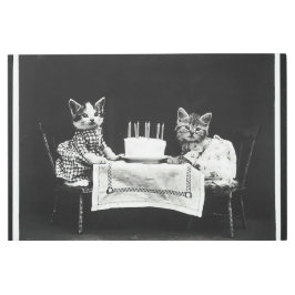 Impresión En Metal Gatos de cosecha en una fiesta de cumpleaños