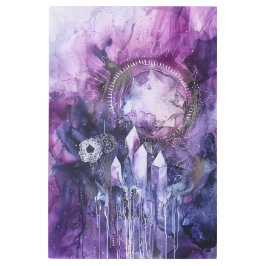 Impresión En Metal *~* Gem Esoteric SC3 Crystals Celestial Mandala