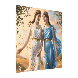 Impresión En Metal Gemini Twins