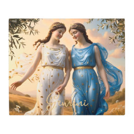 Impresión En Metal Gemini Twins