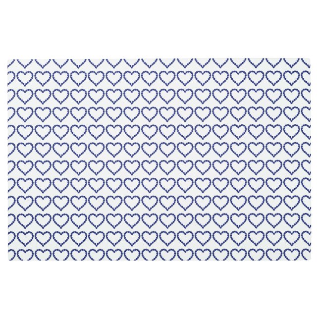 Impresión En Metal Gemstone Sapphire Blue Heart (Anverso)