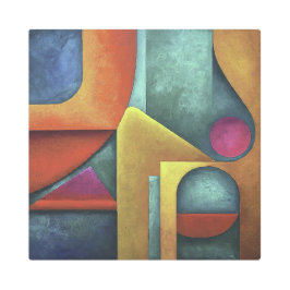 Impresión En Metal Geometría de esencia