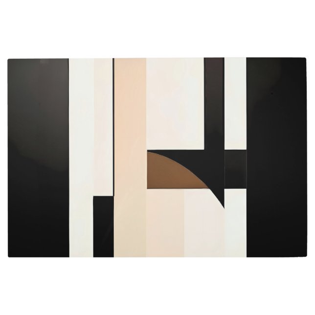 Impresión En Metal Geometría del silencio (Anverso)