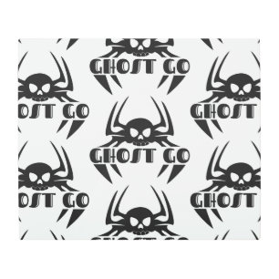 Impresión En Metal Ghost Go Spooky Season