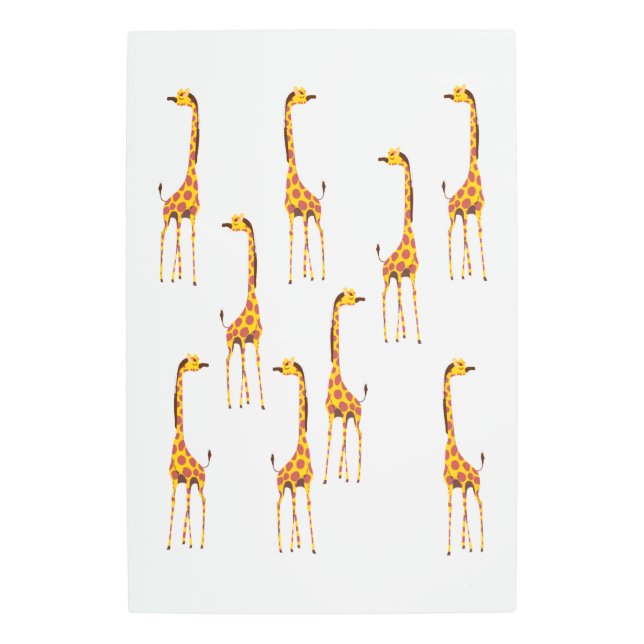 Impresión En Metal Girafas (Anverso)