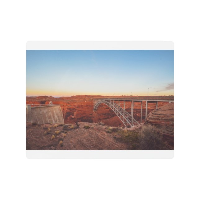 Impresión En Metal Glen Canyon Dam (Anverso)
