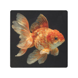 Impresión En Metal Goldfish