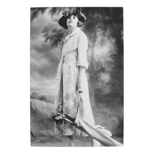 Impresión En Metal Golf en estilo, años 20