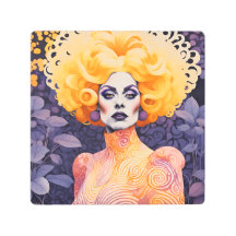 Gorgeous Drag Queen Red Hair