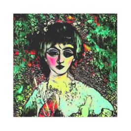 Impresión En Metal Gothic Beauty Portrait 