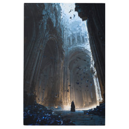 Impresión En Metal Gothic Cathedral: Swarm of Shadows