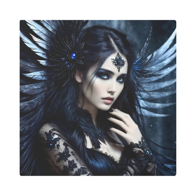 Impresión En Metal Gracia Sombra - El Enigma Aguido 7 (Anverso)