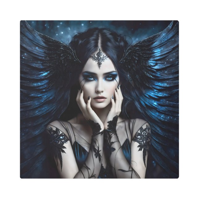 Impresión En Metal Gracia Sombra - El Enigma Ausente 10 (Anverso)