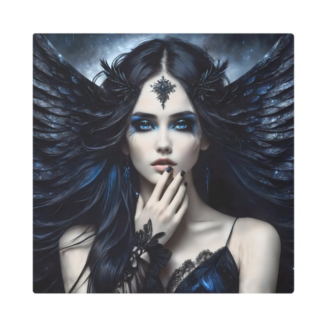 Impresión En Metal Gracia Sombra - El Enigma Ausente 12 (Anverso)