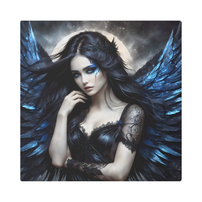 Impresión En Metal Gracia Sombra - El Enigma Ausente 13 (Anverso)