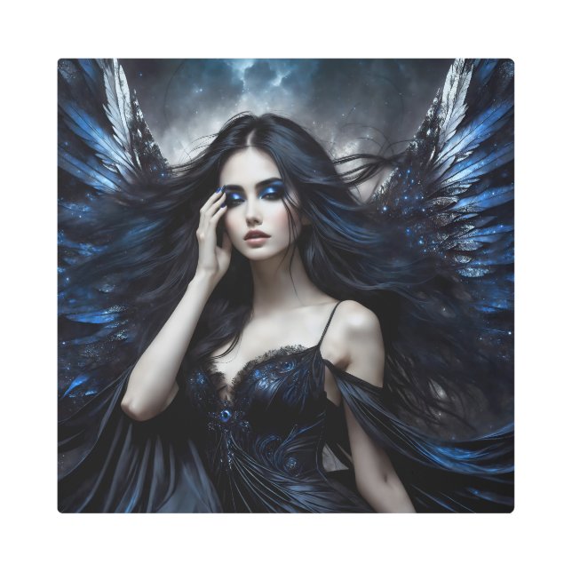 Impresión En Metal Gracia Sombra - El Enigma Ausente 14 (Anverso)