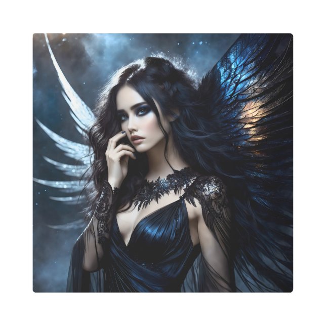 Impresión En Metal Gracia sombreada - El Enigma Aguido 1 (Anverso)