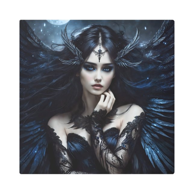 Impresión En Metal Gracia sombreada - El Enigma Aguido 2 (Anverso)