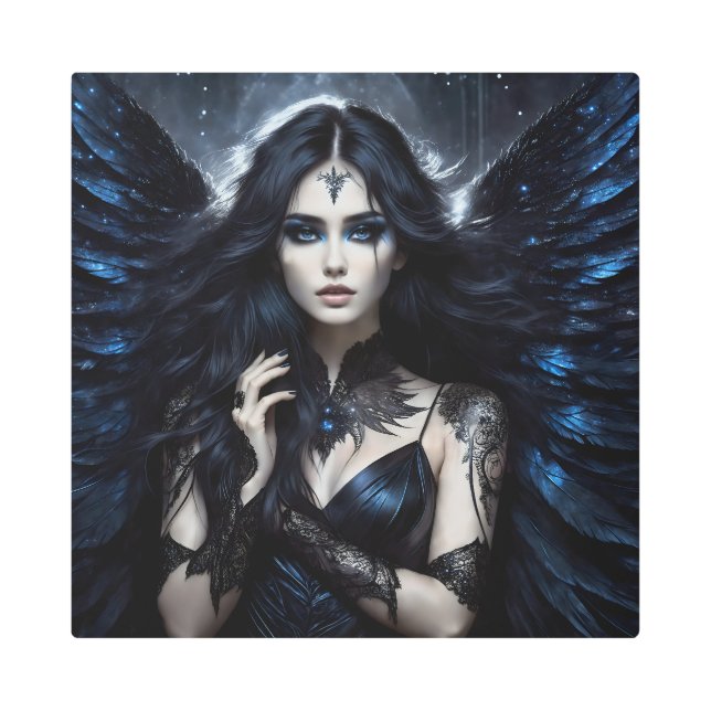 Impresión En Metal Gracia sombreada - El Enigma Aguido 4 (Anverso)