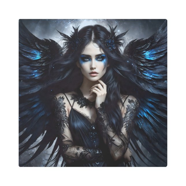 Impresión En Metal Gracia sombreada - El Enigma Aguido 8 (Anverso)