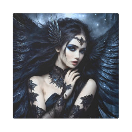 Impresión En Metal Gracia sombreada - El Enigma alado 6