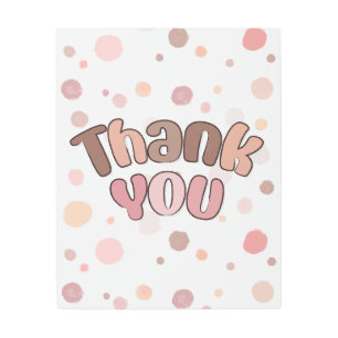 Impresión En Metal Gracias