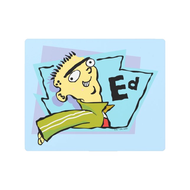 Impresión En Metal Gráfico de caracteres Ed (Anverso)