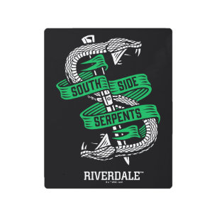 Impresión En Metal Gráfico de serpientes del lado sur