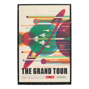 Impresión En Metal Gran gira del Sistema Solar para el turismo espaci