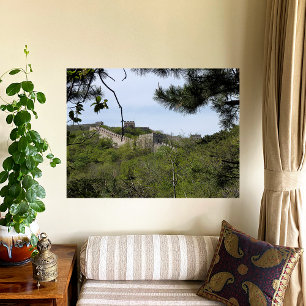 Impresión En Metal Gran Muralla - Vista Verde