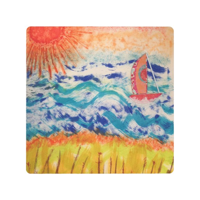 Impresión En Metal Gran sol (Anverso)