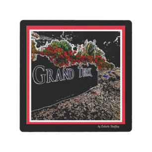 Impresión En Metal Gran Turco abstracto elegante