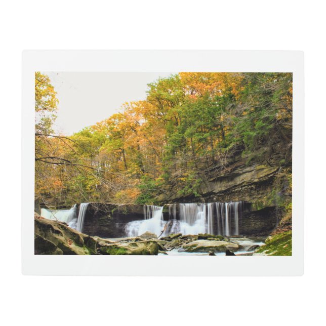 Impresión En Metal Grandes cataratas de Tinkers arrojan sobre Metaliz (Anverso)