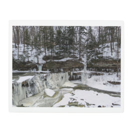 Impresión En Metal Grandes cataratas de Tinkers Creek en Metalizado (