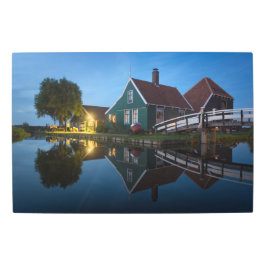 Impresión En Metal Granja de queso al ocaso en Holanda