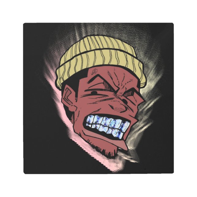 Impresión En Metal Grillz (Anverso)